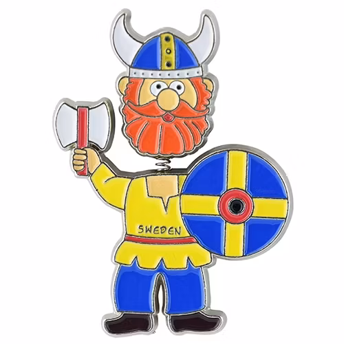 Magnet med fjäder, Viking