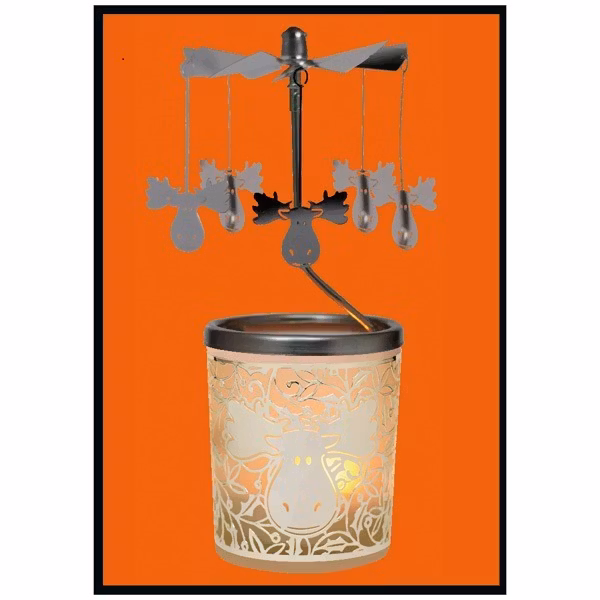 ÄNGLASPEL: Ljuslykta Karusell, Älghuvud