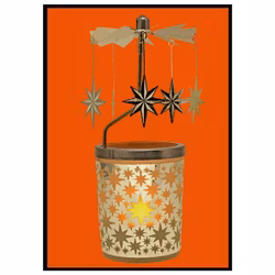 ÄNGLASPEL: Ljuslykta Karusell, Stjärnor