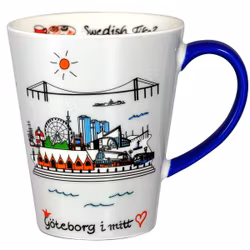 Mugg Göteborg i mitt hjärta