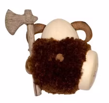 Magnet Viking pompom