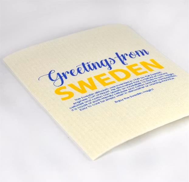 Disktrasa, Greetings from Sweden,17x20 cm