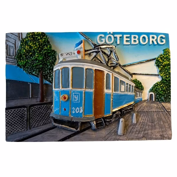 Poly Magnet Göteborg spårvagn