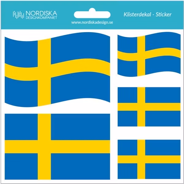 Dekalark Svenska flaggan 16 x 16