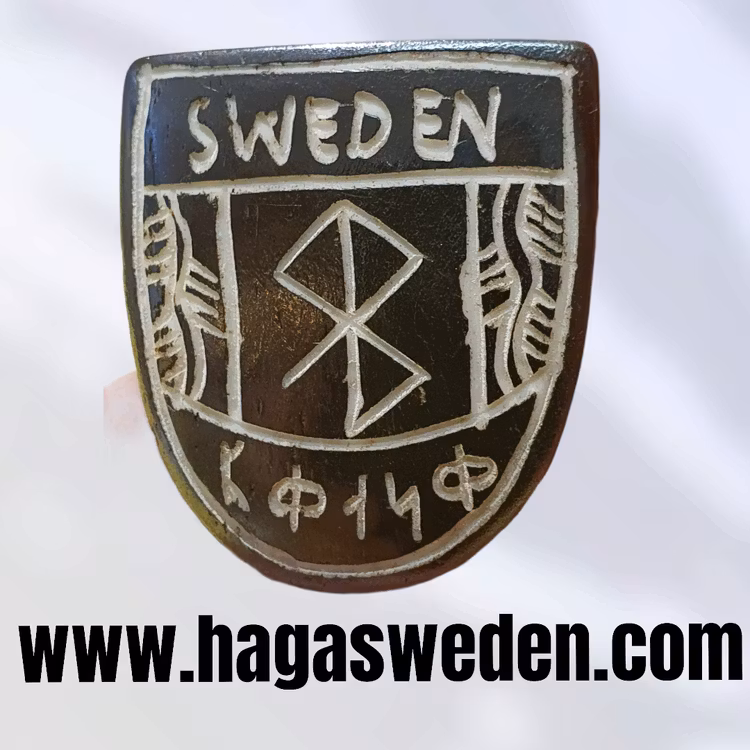 Magnet 'Viking Symbol' Handmade from Bone