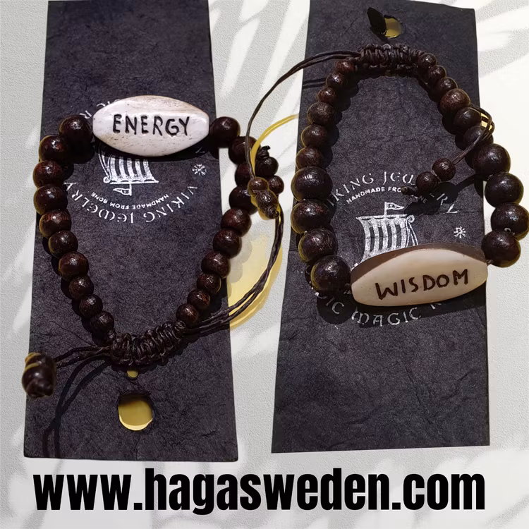 Armband 'Viking Symbol' Handmade from Bone