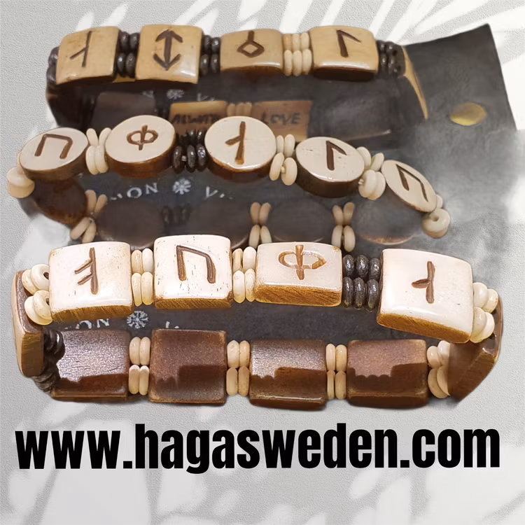 Armband 'Viking Symbol' Handmade from Bone