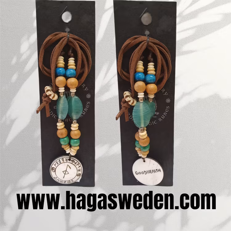 Halsband 'VIKING SYMBOL' Handmade from Bone