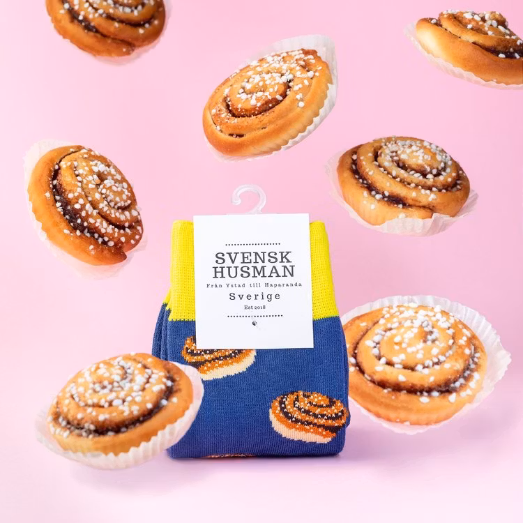 Strumpor: Kanelbullen unisex