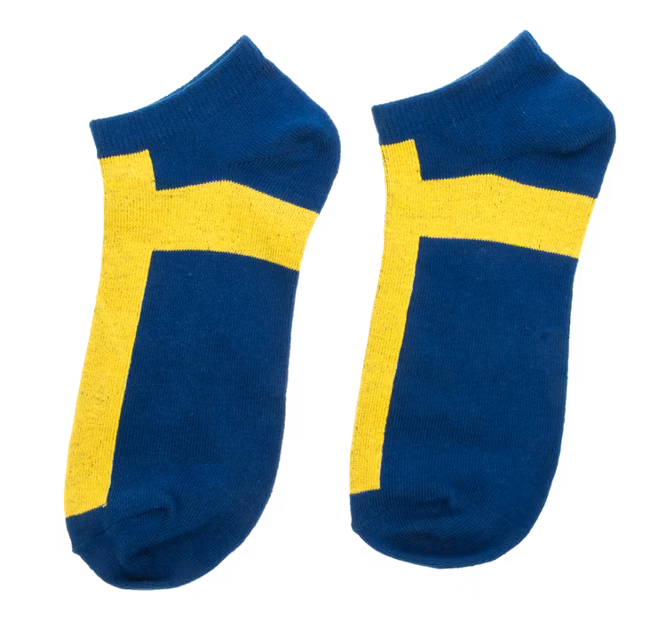 Ankelstrumpor, svensk flagga
