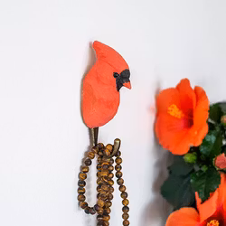 Handsnidad Krok Röd Kardinal