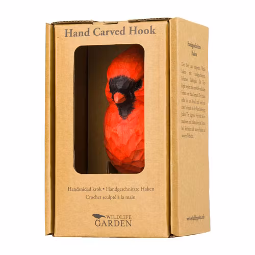 Handsnidad Krok Röd Kardinal