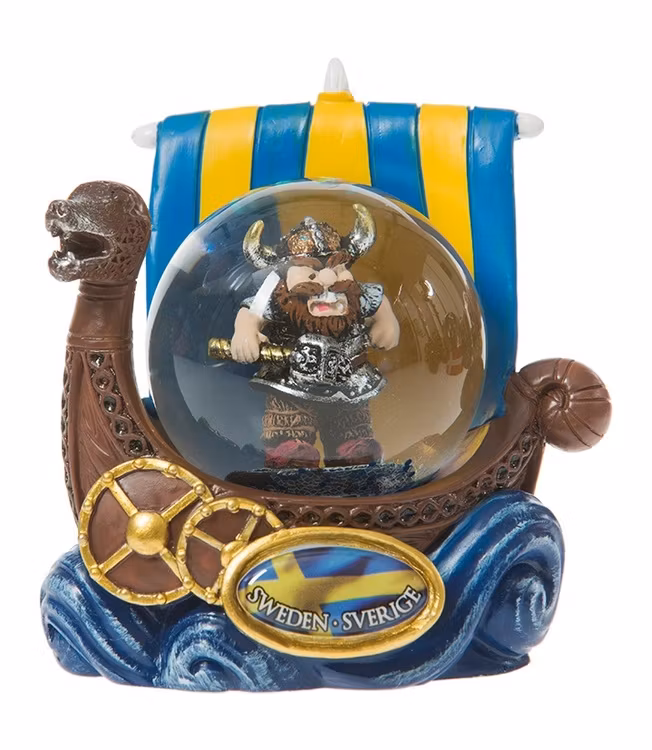 Vattenglob Viking med hammare