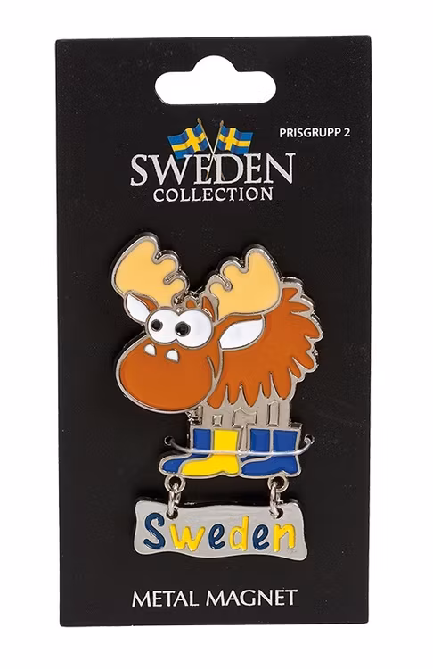 Magnet Metall, älg / Sweden