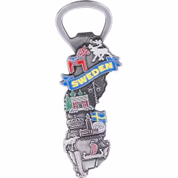 Magnet / öppnare, Sverigekarta