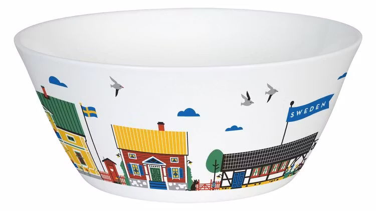 Sverige skål med Svenska hus