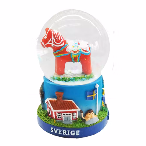 Vattenglob Dalahäst 45mm