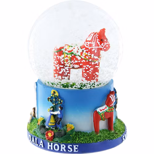 Vattenglob Dalahäst 65mm