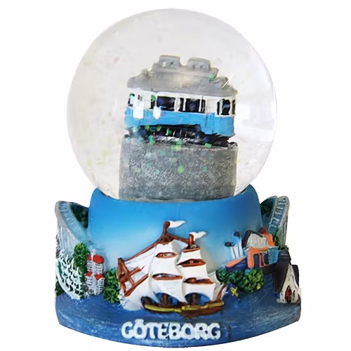 Vattenglob Göteborg Spårvagn 45mm