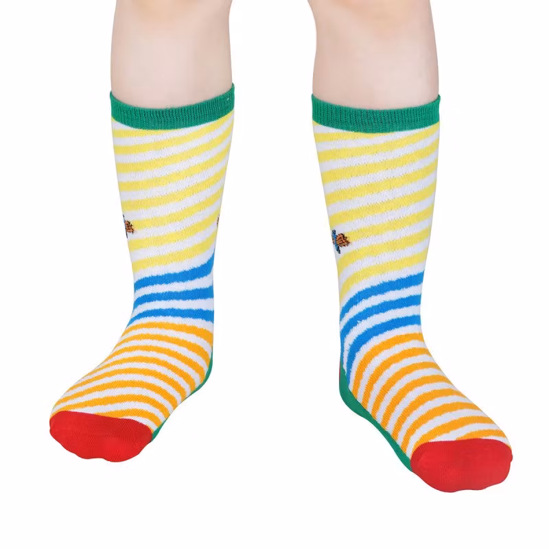 Barnstrumpor: glada Pippi 2 par