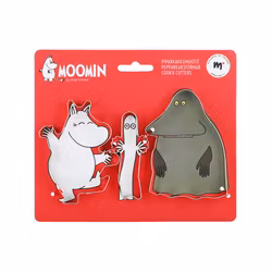 Moomin pepparkaksformar, 3 st i pack