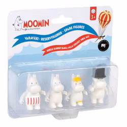 Moominfamilj figurer