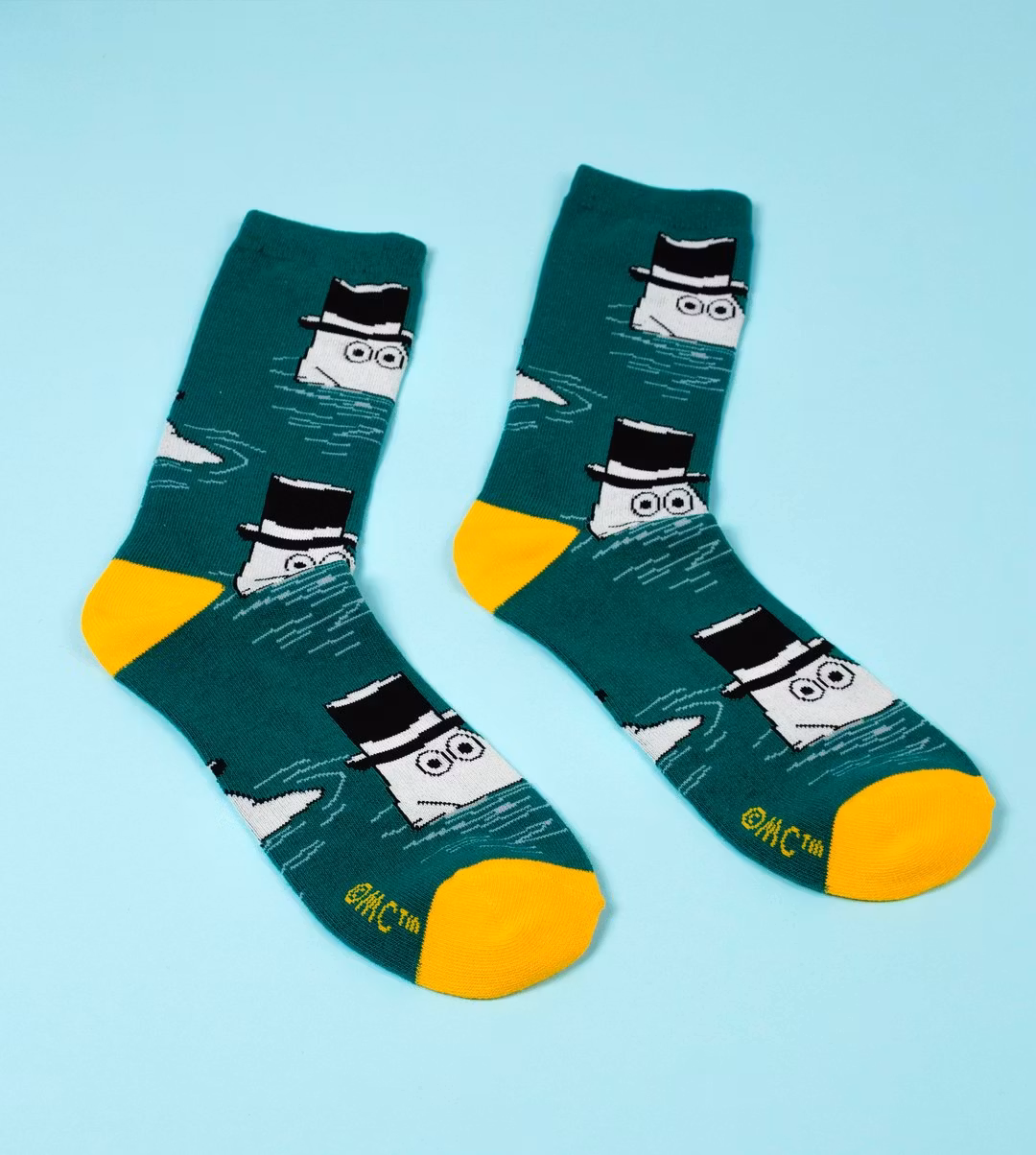 Strumpor: Moomin Pappa Simning, petrol