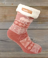 Strumpor: Röd Myssocka Sverige Älg (36-40)