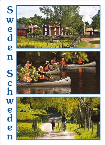 Vykort: Sweden, 148 x 105 mm