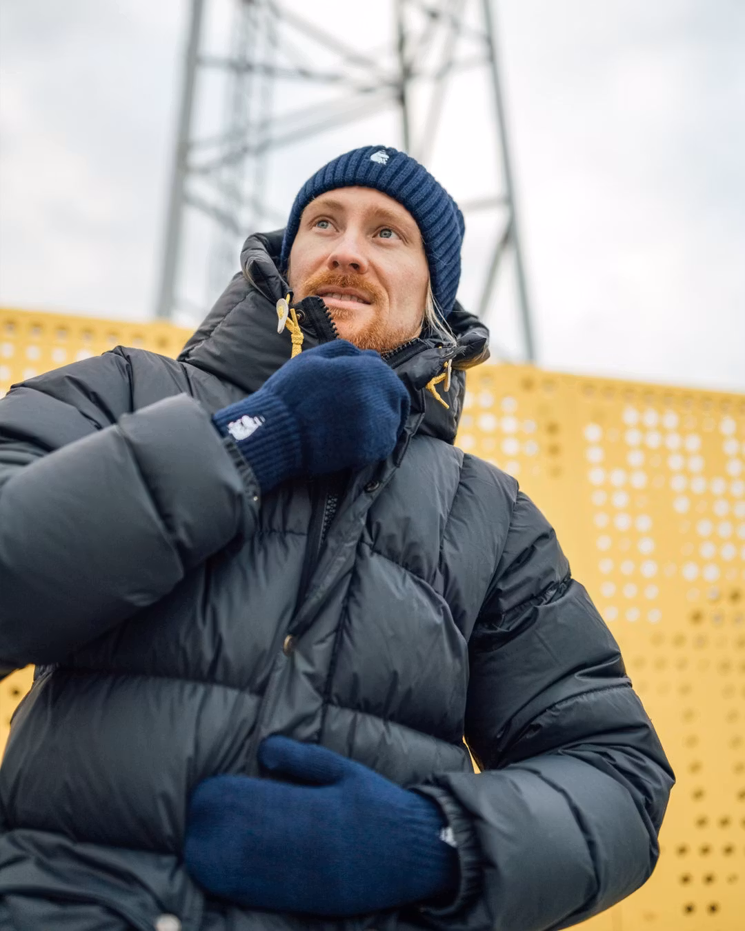 Mössa: Moomin pappa, marinblå