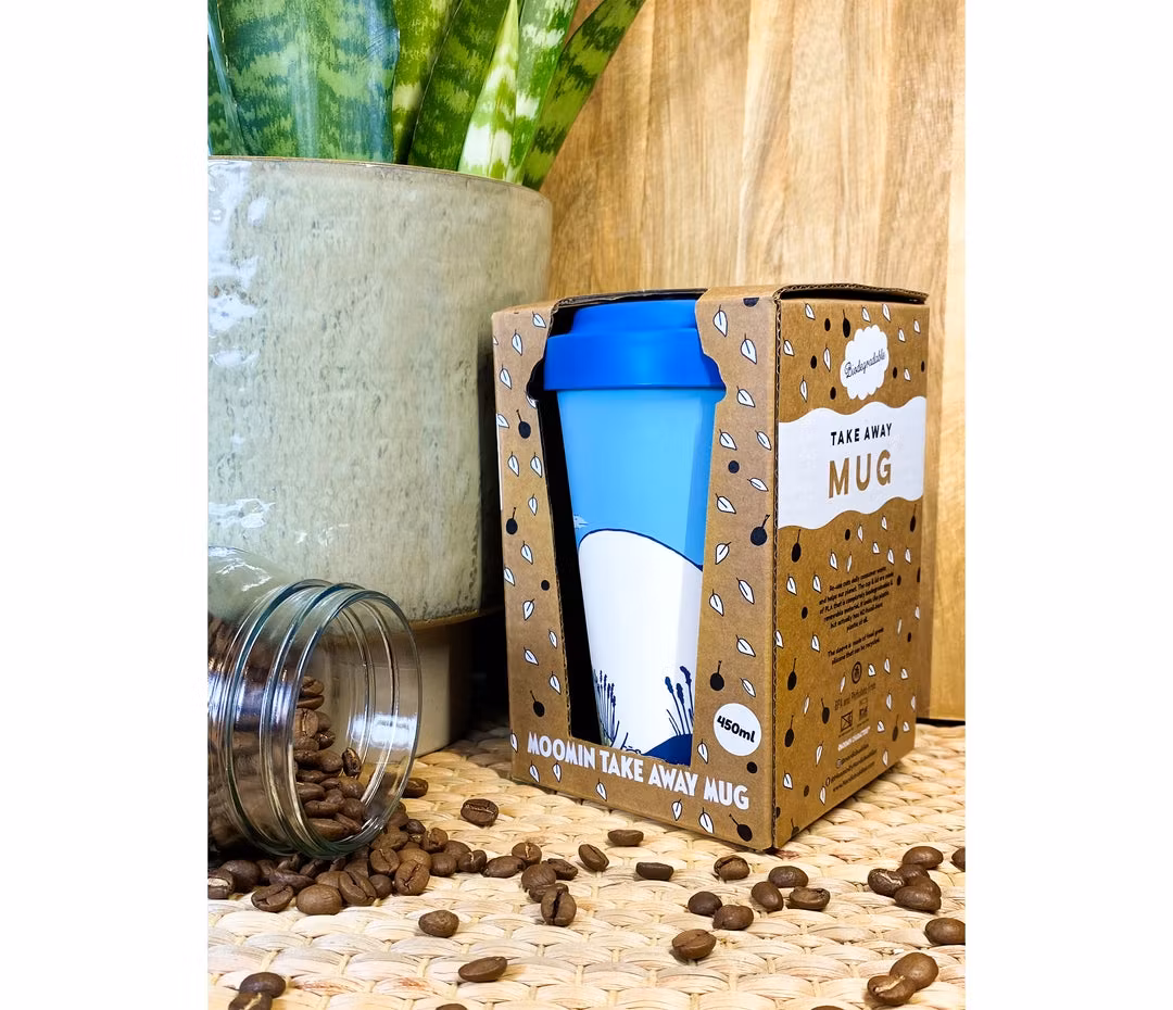 Mugg Take Away: Mumintrollet njuter av sommaren