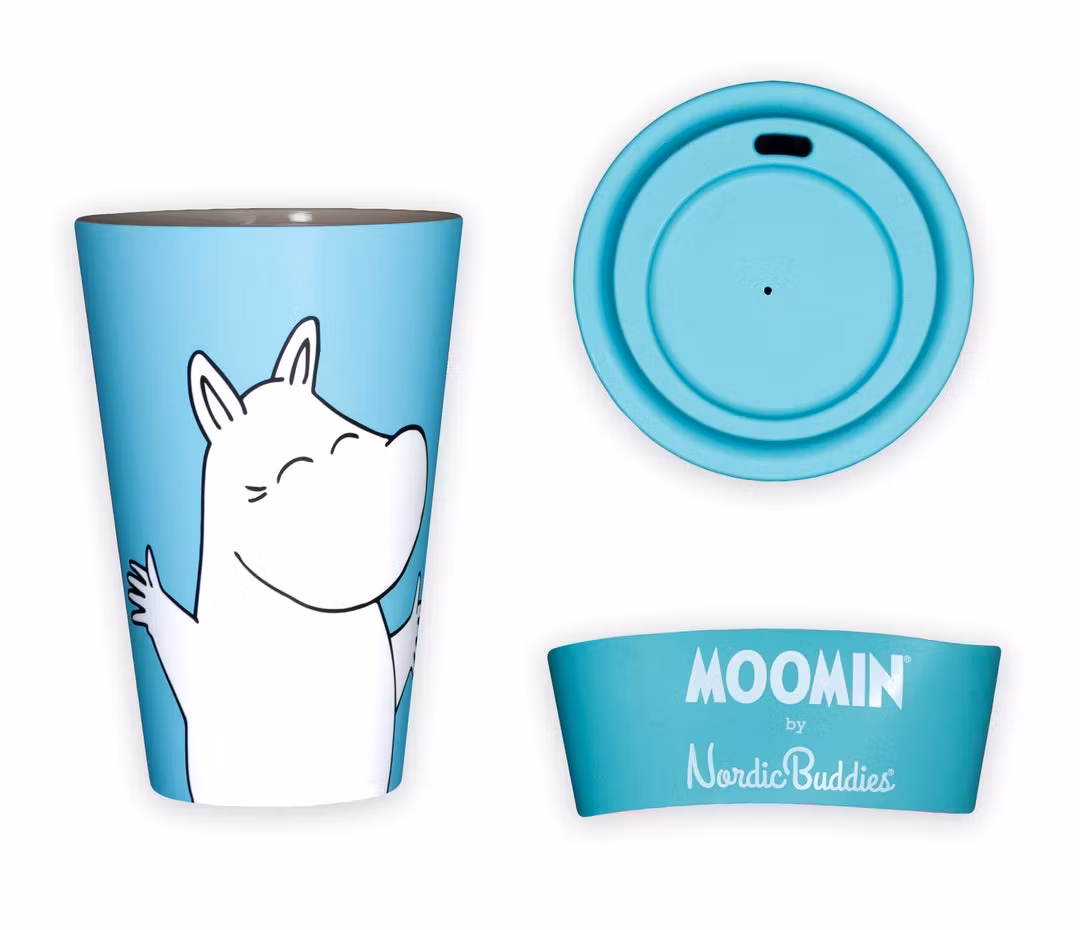 Mugg Take Away: Moomin troll, biologiskt nedbrytbar