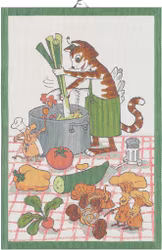 Matlagning handduk 40x60, 100% Ekologisk Bomull