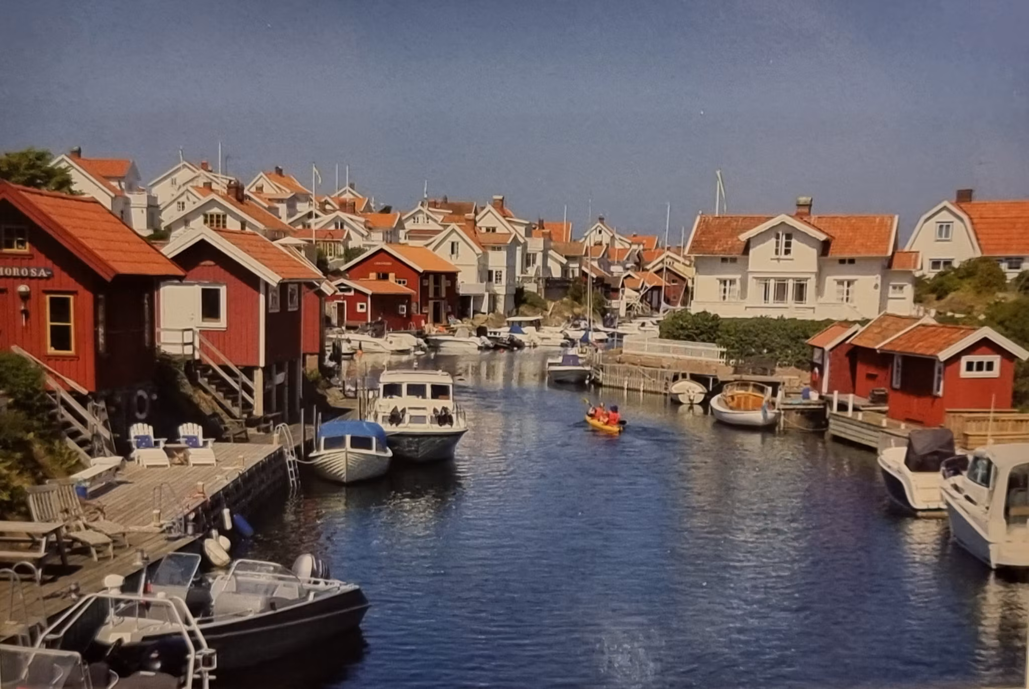 Vykort: Sverige Grunsund, 170 x 115 mm