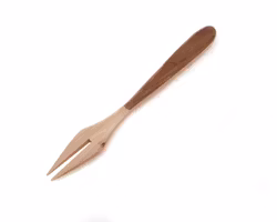 Sillgaffel med mörkt skaft