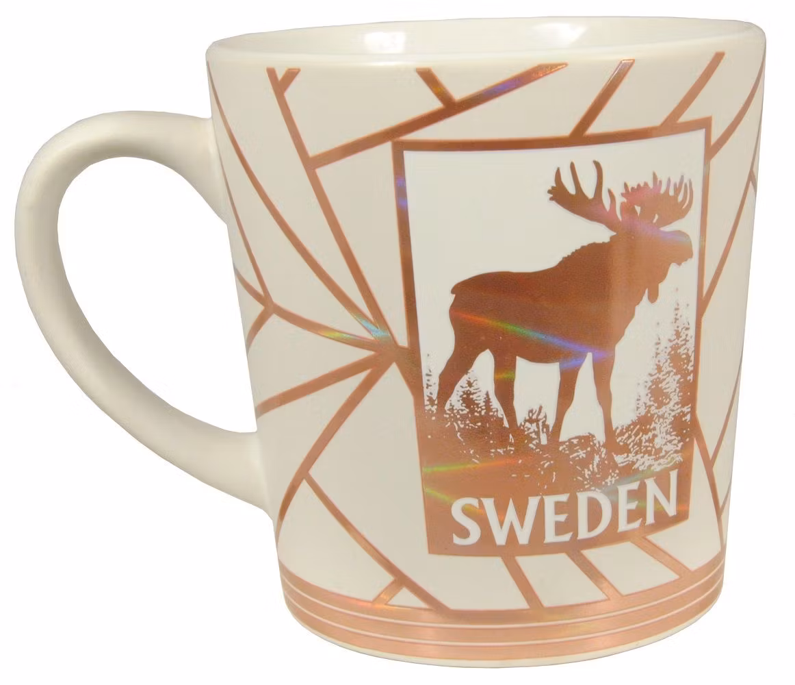 Mugg Sweden Älg, 2 Färger