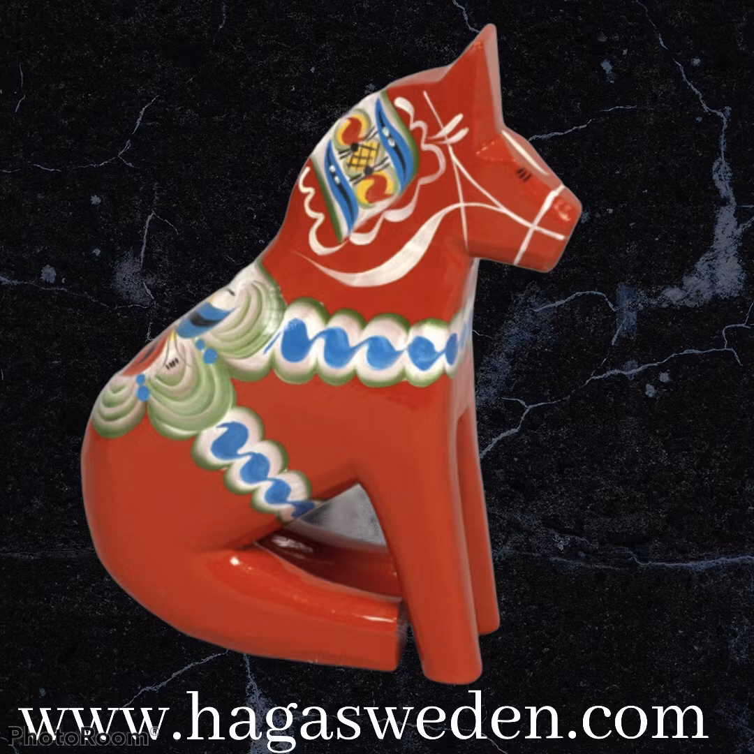 Original Sittande Dalahäst, 2 varianter