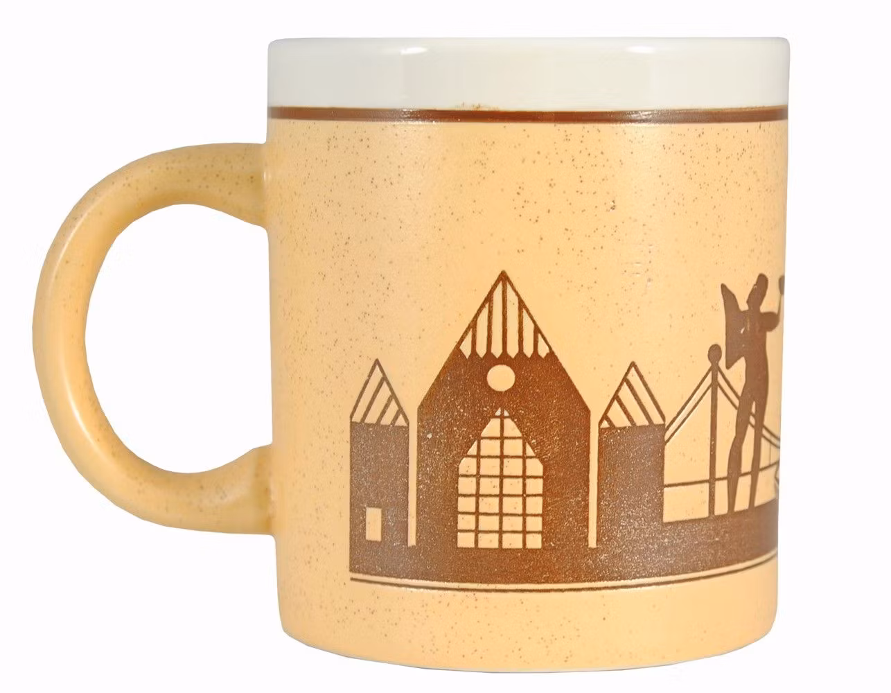 Mugg, Göteborgs motiv, Ljusbrun