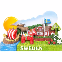 Magnet Sweden 3D collage