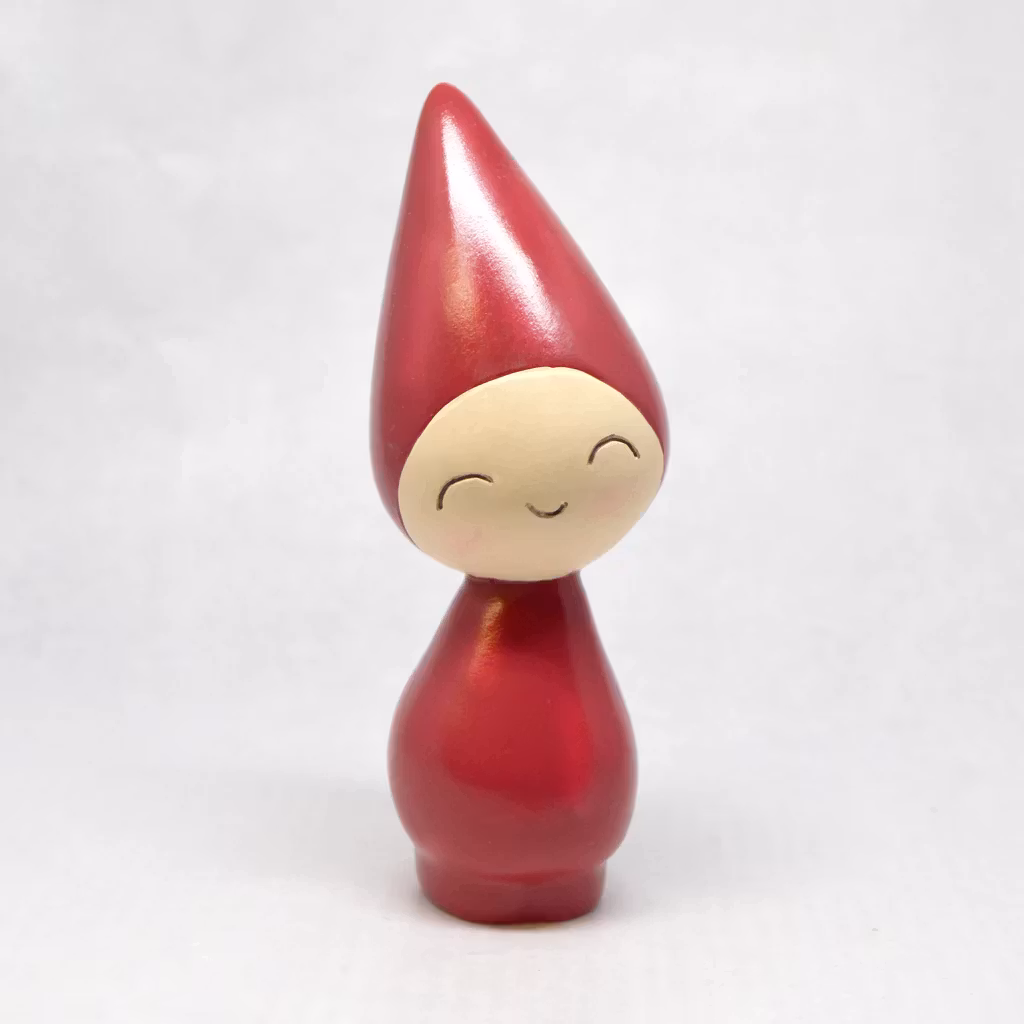 Peggy fnittrande, hallon, 11 cm