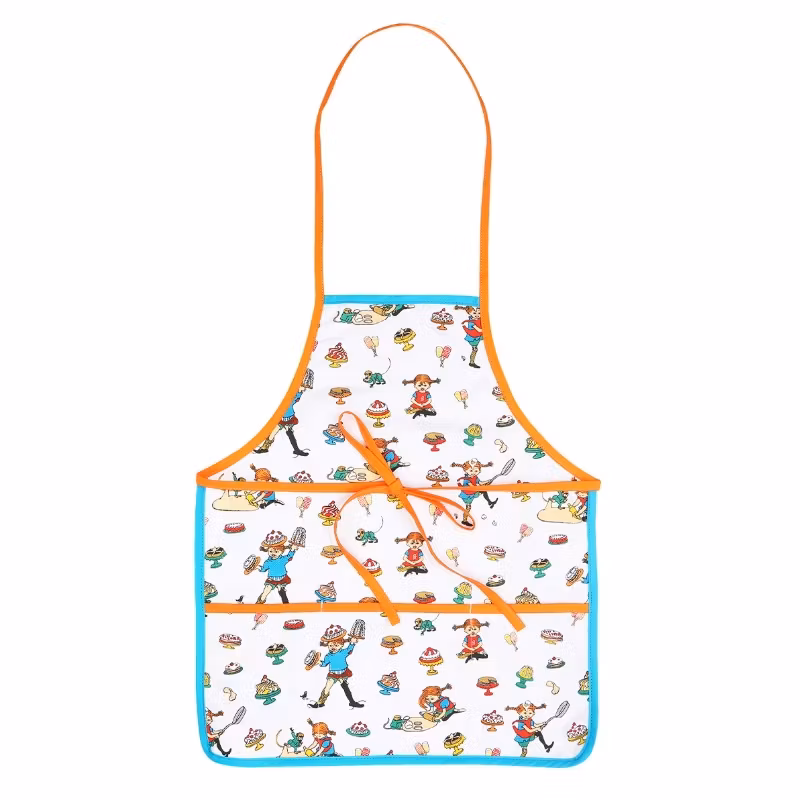 Barnförkläde Pippi bakar