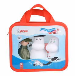Badleksaker med 3 Moomin figurer