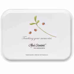 Bricka, Trädgårds FIKA, 27x20cm