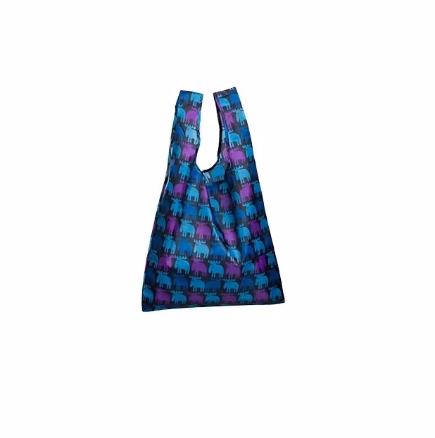 Vikbar tygkasse med fodral, älg