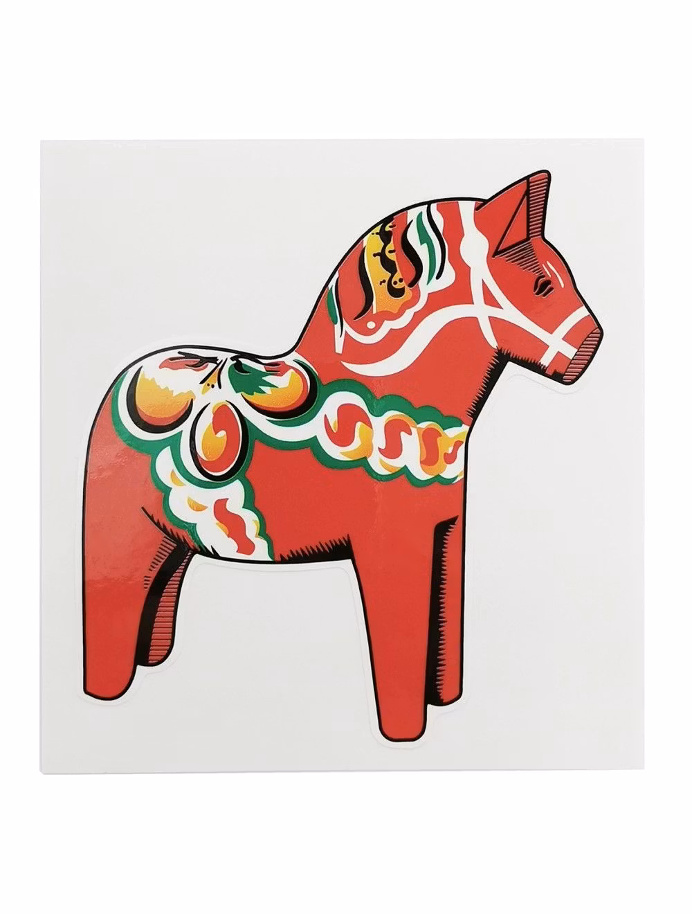 Dekal Dalahäst 12 cm