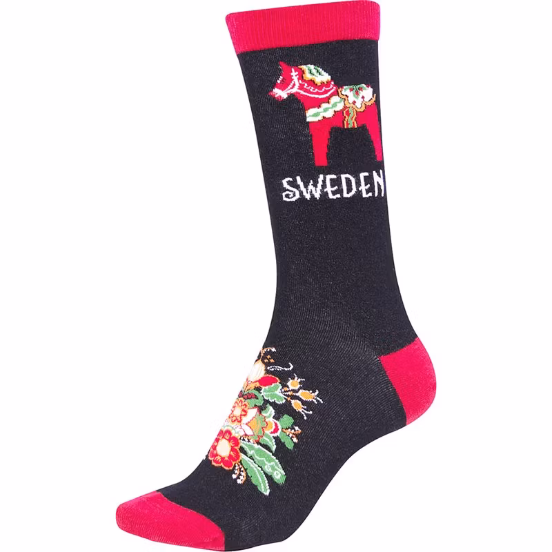 Strumpor: Frost, Dalahästar Kurbitsblomma