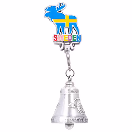 Magnet med bjällra, älg