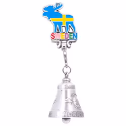 Magnet med bjällra, älg