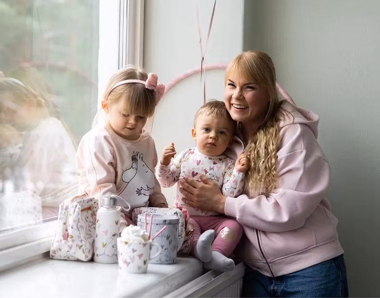 Moomin plåtburk, kärlek