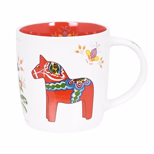 Mugg, Dalahäst i förpackning, 37CL